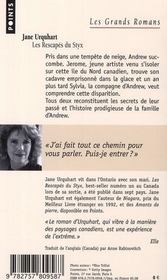 Les rescapés du Styx - 4ème de couverture - Format classique