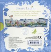 Le monde de Pierre Lapin ; un livre pop-up à déplier - 4ème de couverture - Format classique