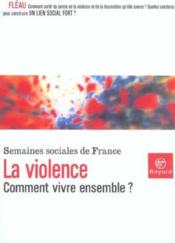 Violence (Comment Vivre Ensemble) - Couverture - Format classique