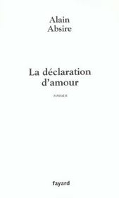 La declaration d'amour - Intérieur - Format classique