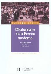 Dictionnaire de la france moderne - Intérieur - Format classique