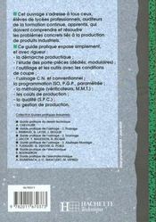 Guide pratique de la productique - livre eleve - ed.2000 - collection guides pratiques - 4ème de couverture - Format classique