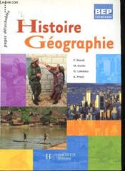 Histoire/geographie terminale bep - Couverture - Format classique