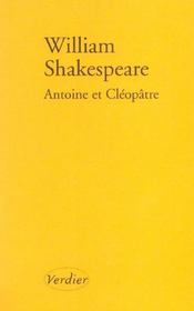 Vente  Antoine et cleopatre  - Shakespeare-W 