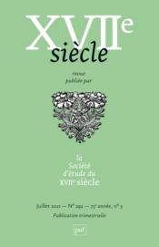 REVUE XVIIE SIECLE N.292  - Revue Xviie Siecle 