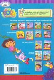 Le Pique-Nique De Dora - 4ème de couverture - Format classique