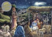 Calendrier de l'avent ; Jésus le sauveur est né - 4ème de couverture - Format classique