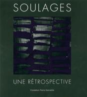 Soulages, une retrospective - Couverture - Format classique