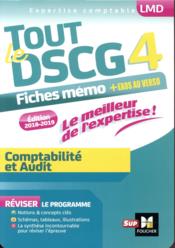 Tout le DSCG 4 - comptabilité et audit - entrainement et révision (2e édition)  - Valérie Keller 