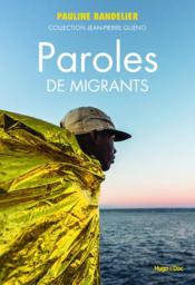 Paroles de migrants - Couverture - Format classique