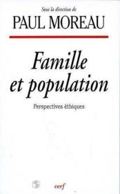 Famille et population - Couverture - Format classique
