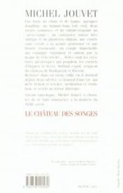 Le Chateau Des Songes - Couverture - Format classique