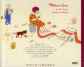 Madame Cerise et le trésor des pies voleuses - 4ème de couverture - Format classique