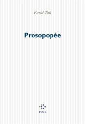Prosopopee - Couverture - Format classique