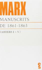 Manuscrits de 1861-1863 ; cahiers I à V - Couverture - Format classique