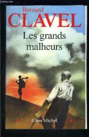 Les grands malheurs - Couverture - Format classique