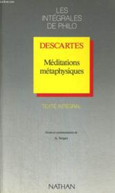 Descartes.Meditations Metaphysiques - Couverture - Format classique
