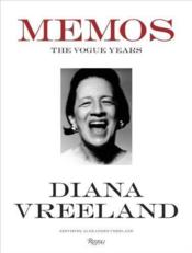 Diana vreeland memos - Couverture - Format classique
