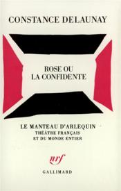 Rose ou la confidente - Couverture - Format classique