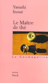 Le maître de thé - Couverture - Format classique