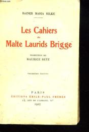Les Cahiers De Malte Laurids Brigge - Couverture - Format classique
