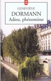 Adieu, phenomene - Intérieur - Format classique