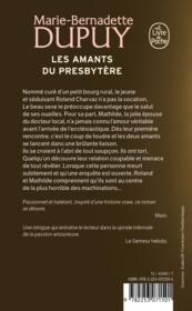 Vente  Les amants du presbytère  - Marie-Bernadette Dupuy 