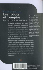 Le cycle des robots T.6 ; les robots et l'empire - Isaac Asimov