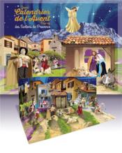 Grand calendrier de l'Avent pop-up des santons de Provence ; avec son livret d'accompagnement - Couverture - Format classique