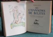 Les Chansons de Bilitis. - Couverture - Format classique