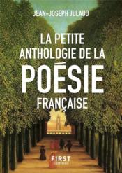 La petite anthologie de la poésie française - Couverture - Format classique