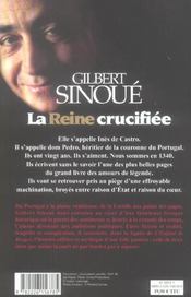 La reine crucifiée - 4ème de couverture - Format classique