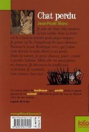 Chat Perdu Jean Noel Blanc