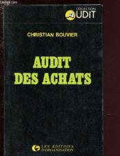 Audit Des Achats - Couverture - Format classique