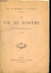 La Vie De Boheme - Couverture - Format classique