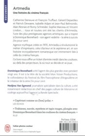 Artmédia, une histoire du cinéma français - 4ème de couverture - Format classique