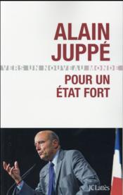 Pour un état fort - Couverture - Format classique
