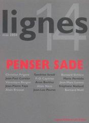 Lignes 14 : penser sade (mai 2004) - Intérieur - Format classique