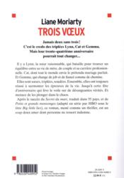 Trois voeux - 4ème de couverture - Format classique