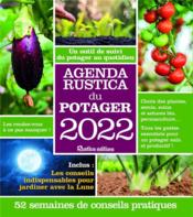 Agenda Rustica du potager (édition 2022) - Couverture - Format classique