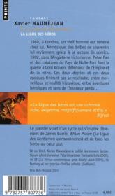 Le cycle de Kraven t.1 ; la ligue des héros - 4ème de couverture - Format classique