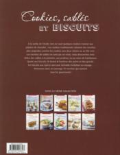 Cookies, sablés et biscuits - 4ème de couverture - Format classique