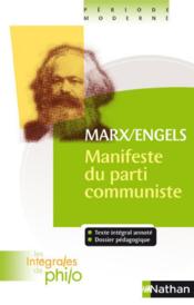 Marx et Engels ; manifeste du parti communiste  - Jean-Jacques Barrere 