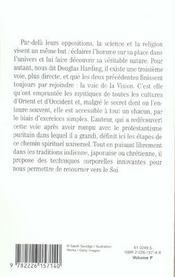 Espaces libres - t151 - la troisieme voie - vers un nouvel humanisme - 4ème de couverture - Format classique