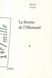 La femme de l'allemand - Couverture - Format classique
