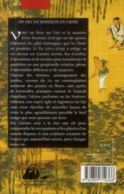 Les carnets secrets de Li Yu ; au gré d'humeurs oisives - 4ème de couverture - Format classique