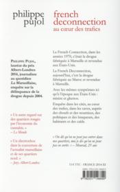 French deconnection ; au coeur des trafics - 4ème de couverture - Format classique