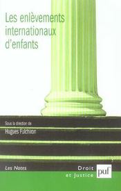 Les enlèvements internationaux d'enfants - Intérieur - Format classique