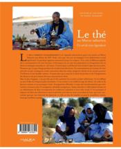 Le thé au Maroc saharien, de l'étrangeté à l'originalité - 4ème de couverture - Format classique