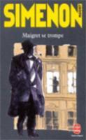 Maigret se trompe - Couverture - Format classique